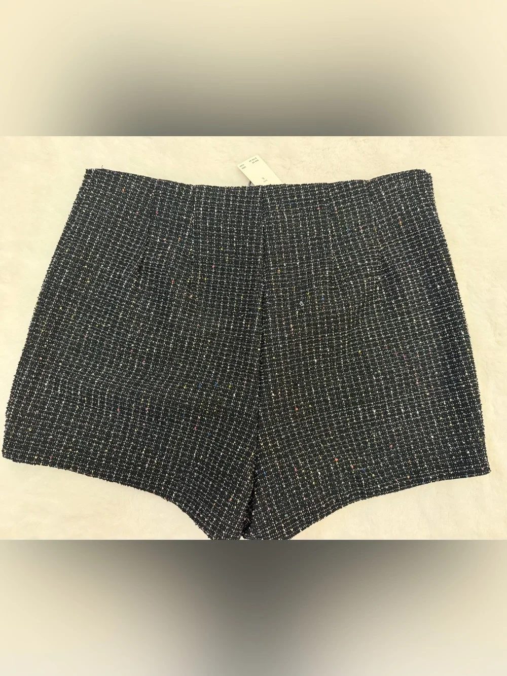 Maeve Tweed Zip-Front Shorts size 6 NWT